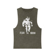 Fear The Horn Stonewash Tank Top