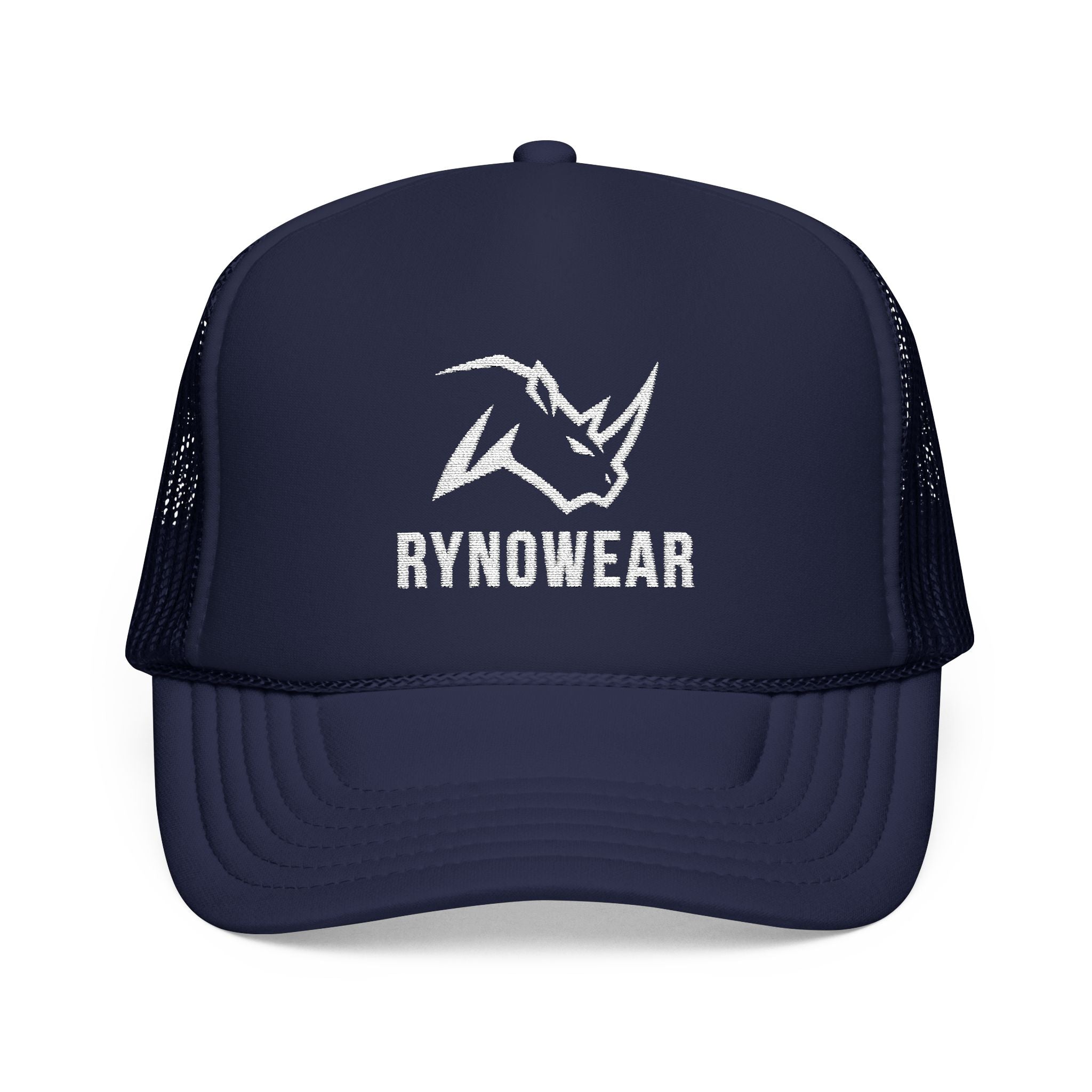 Rynowear Snow Emblem Foam Trucker Hat