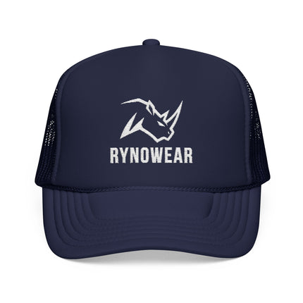 Rynowear Snow Emblem Foam Trucker Hat