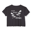 Never Back Down Crop Top