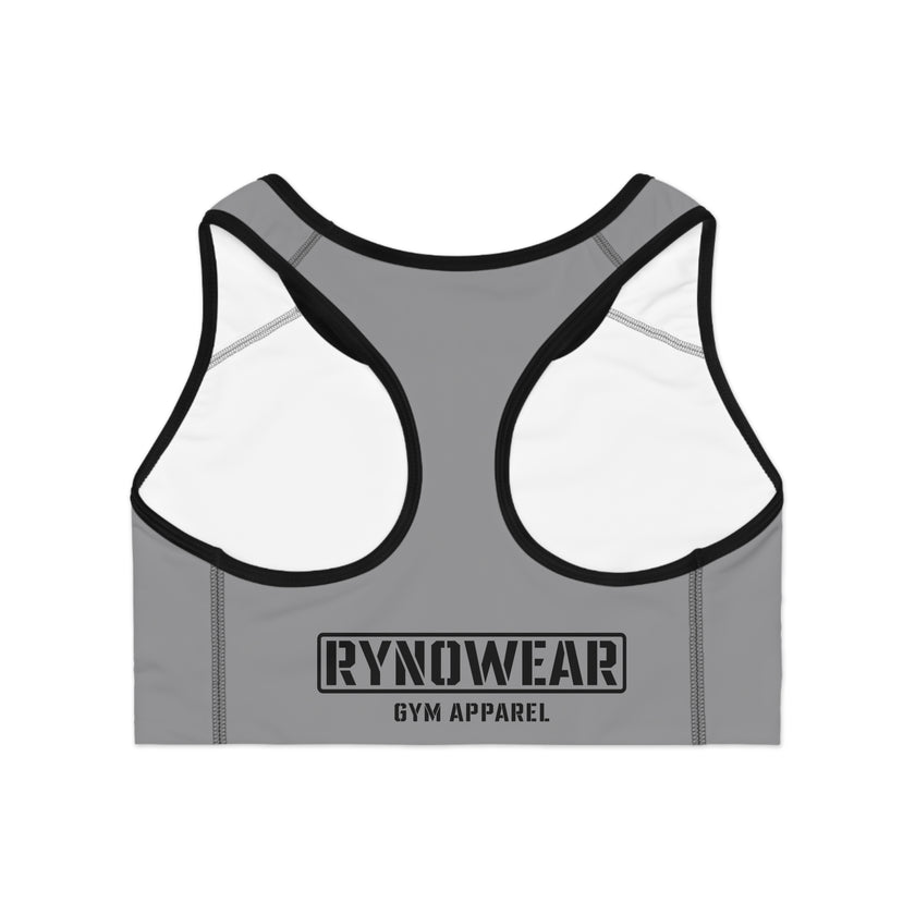 Gray Ryno Nova Sports Bra - RynoWear