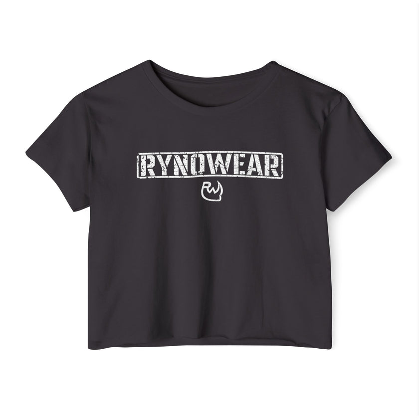 Never Back Down Crop Top - RynoWear