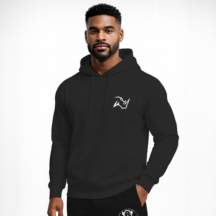 Ryno Elevate Pullover Hoodie - Snow Emblem - Men - RynoWear