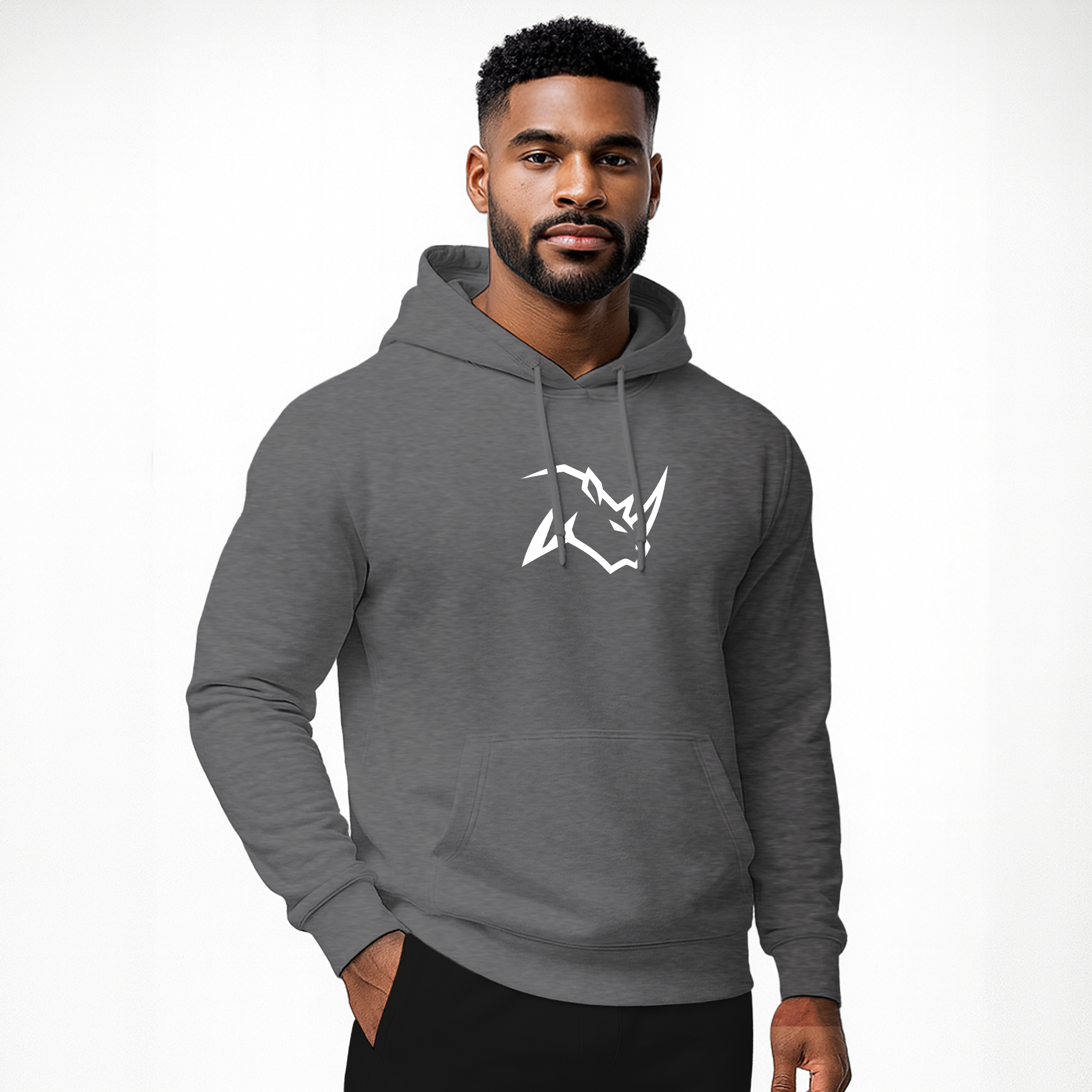 Vertical Discipline Pull Over Hoodie - Men - RynoWear