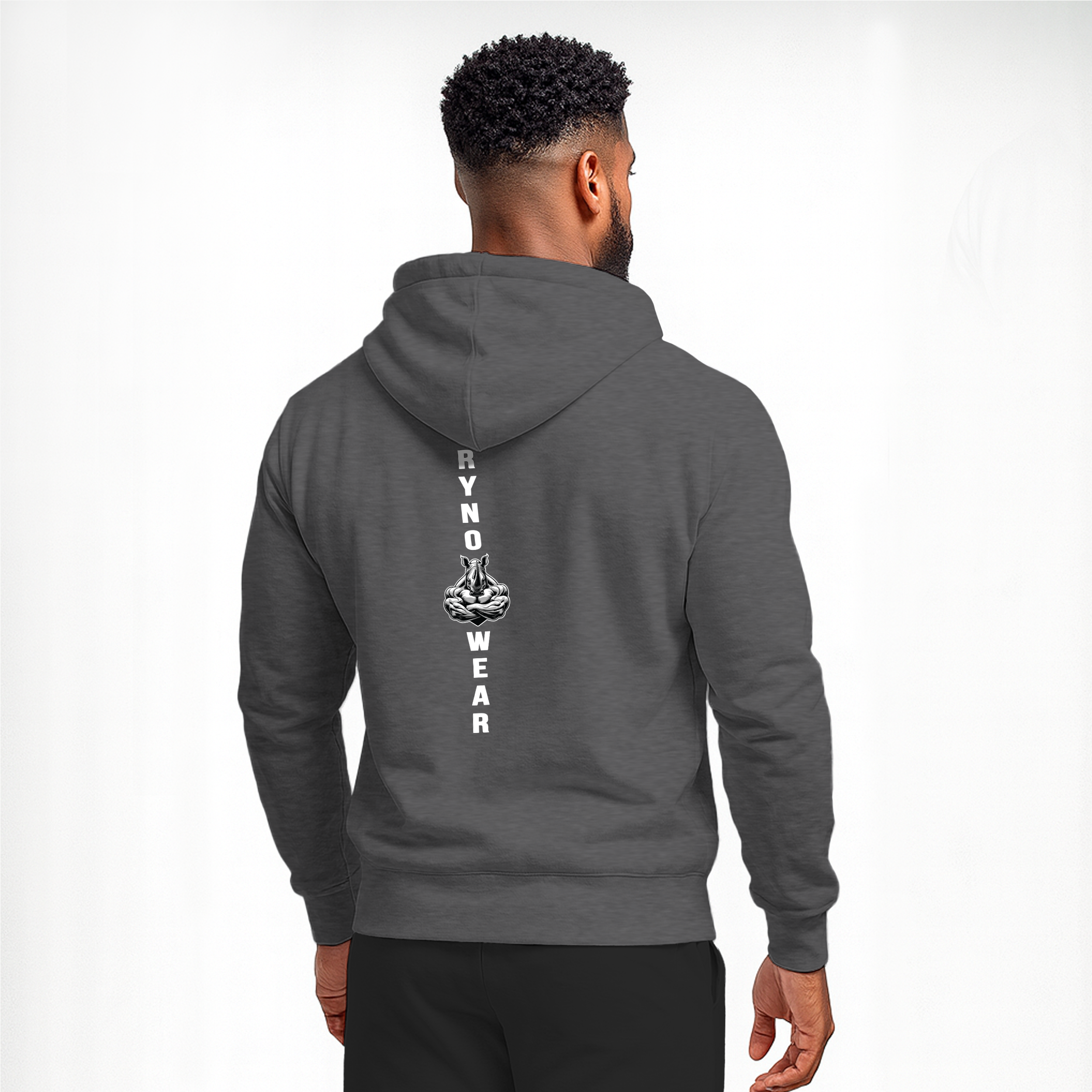 Vertical Discipline Pull Over Hoodie - Men - RynoWear