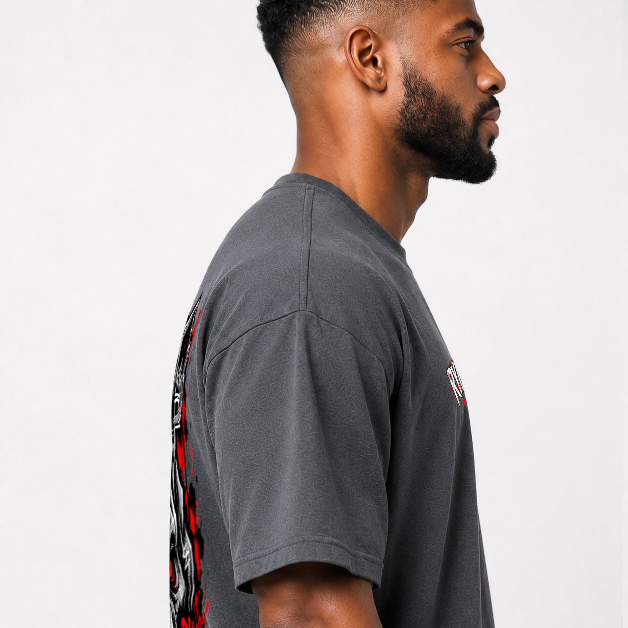 Ryno Crimson Burst Heavyweight Tee