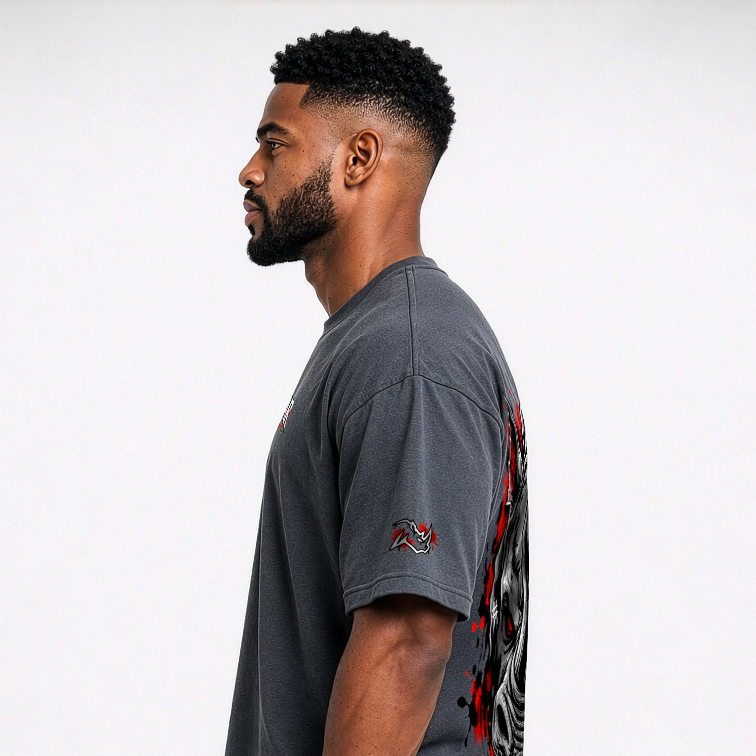 Ryno Crimson Burst Heavyweight Tee