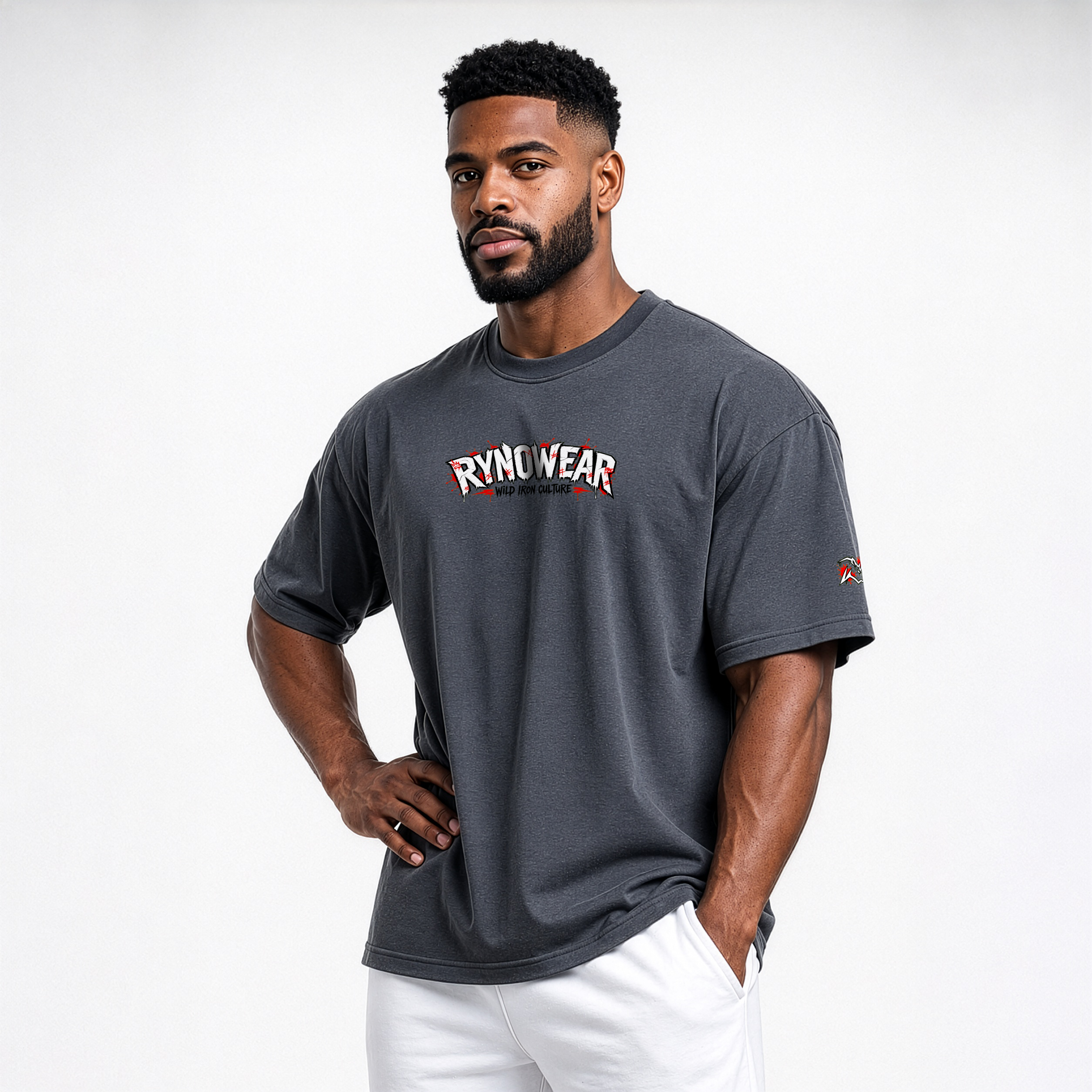 Ryno Crimson Burst Heavyweight Tee