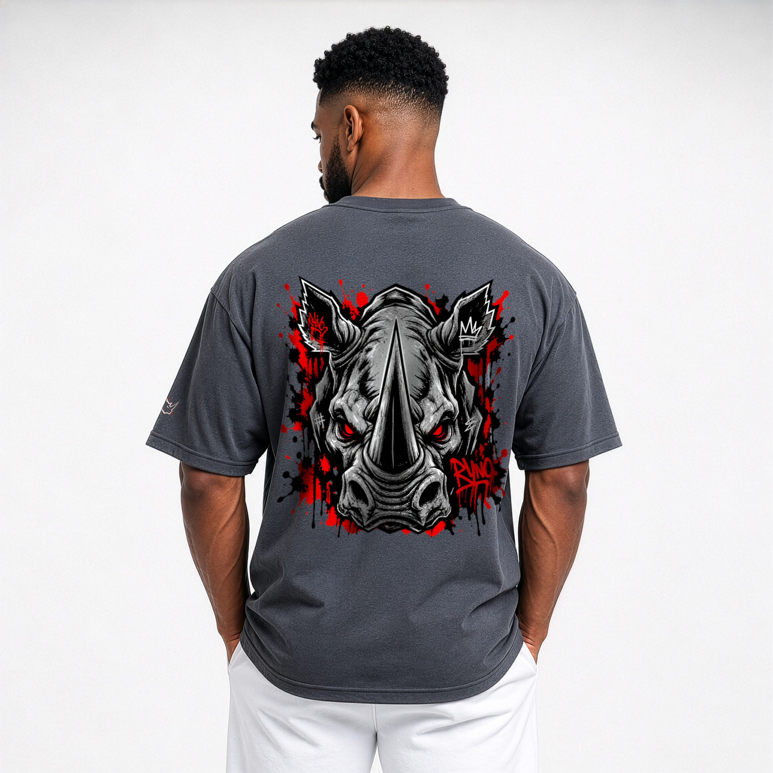 Ryno Crimson Burst Heavyweight Tee