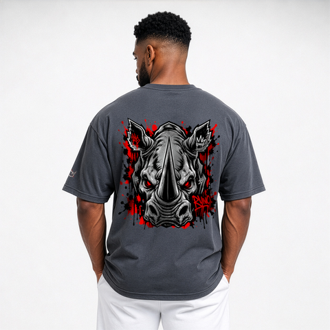 Ryno Crimson Burst Heavyweight Tee