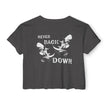 Never Back Down Crop Top