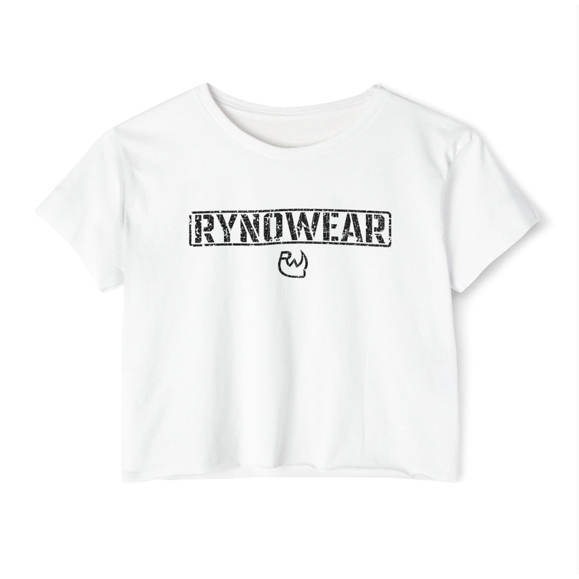Never Back Down Crop Top - RynoWear
