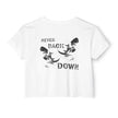 Never Back Down Crop Top