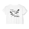 Never Back Down Crop Top