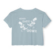 Never Back Down Crop Top