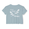 Never Back Down Crop Top