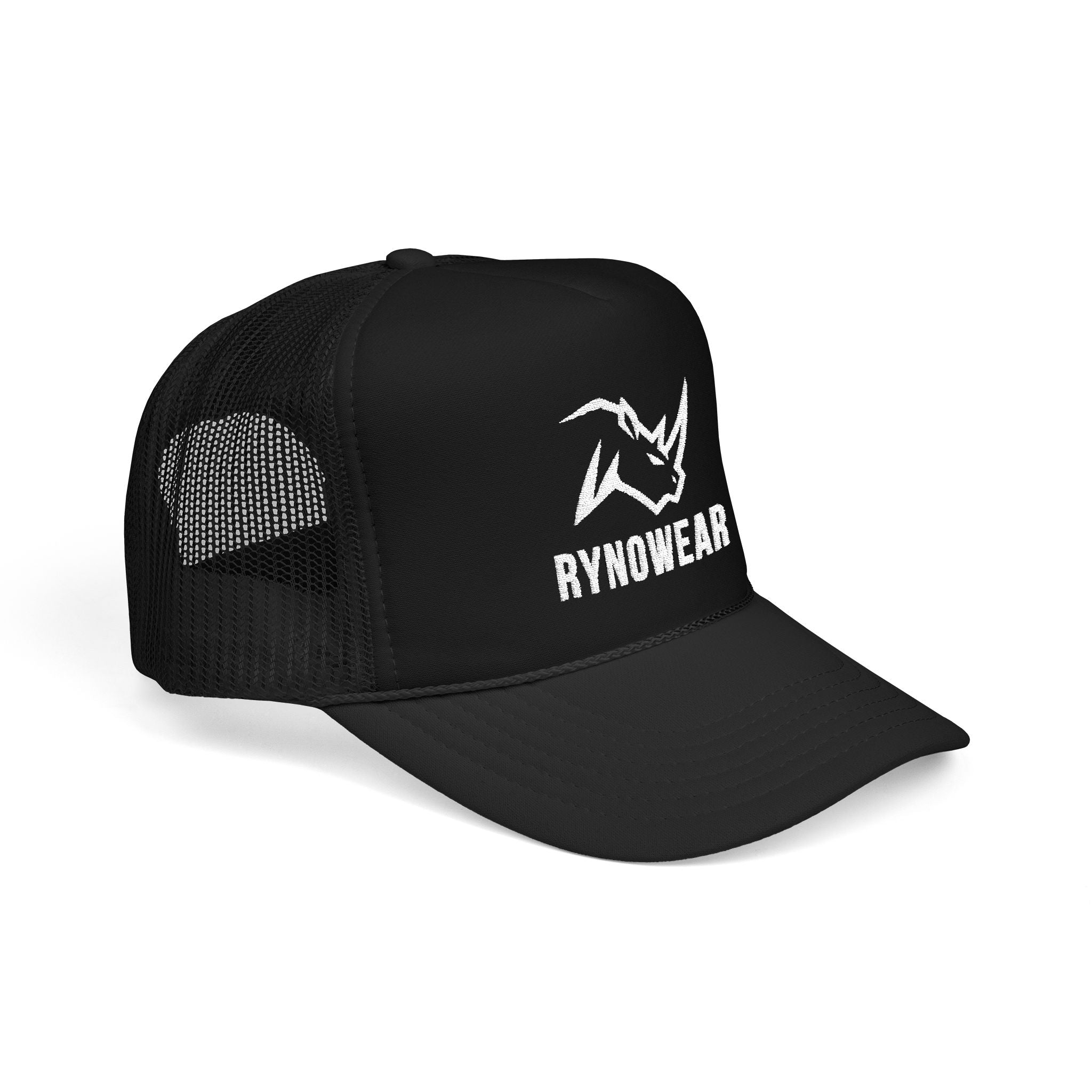 Rynowear Snow Emblem Foam Trucker Hat