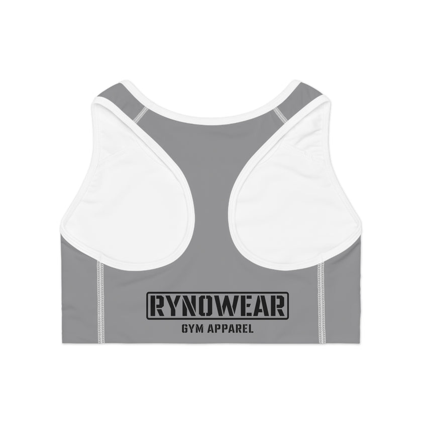Gray Ryno Nova Sports Bra - RynoWear