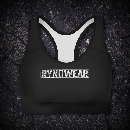 Black Ryno Crush Sports Bra