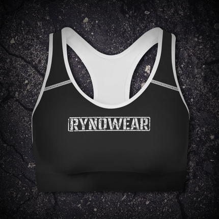 Black Ryno Crush Sports Bra