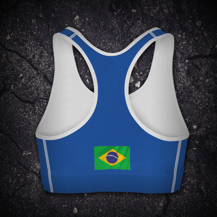 Brasilian Ryno Sports Bra Azul (Blue)