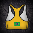 Brasilian Ryno Sports Bra Amarelo (Yellow)