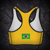 Brasilian Ryno Sports Bra Amarelo (Yellow)