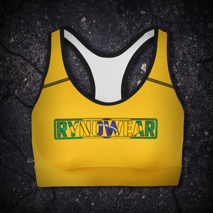 Brasilian Ryno Sports Bra Amarelo (Yellow)