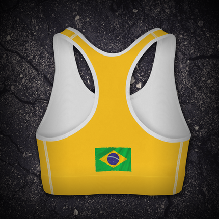 Brasilian Ryno Sports Bra Amarelo (Yellow)