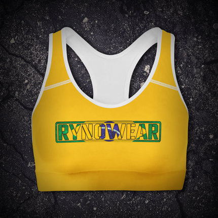 Brasilian Ryno Sports Bra Amarelo (Yellow)