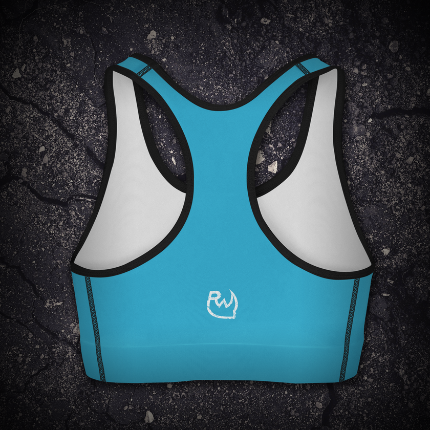 Caribbean Splash Ryno Crush Sports Bra - RynoWear