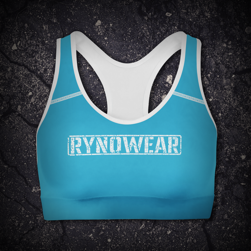 Caribbean Splash Ryno Crush Sports Bra - RynoWear