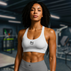 White Ryno Nova Sports Bra