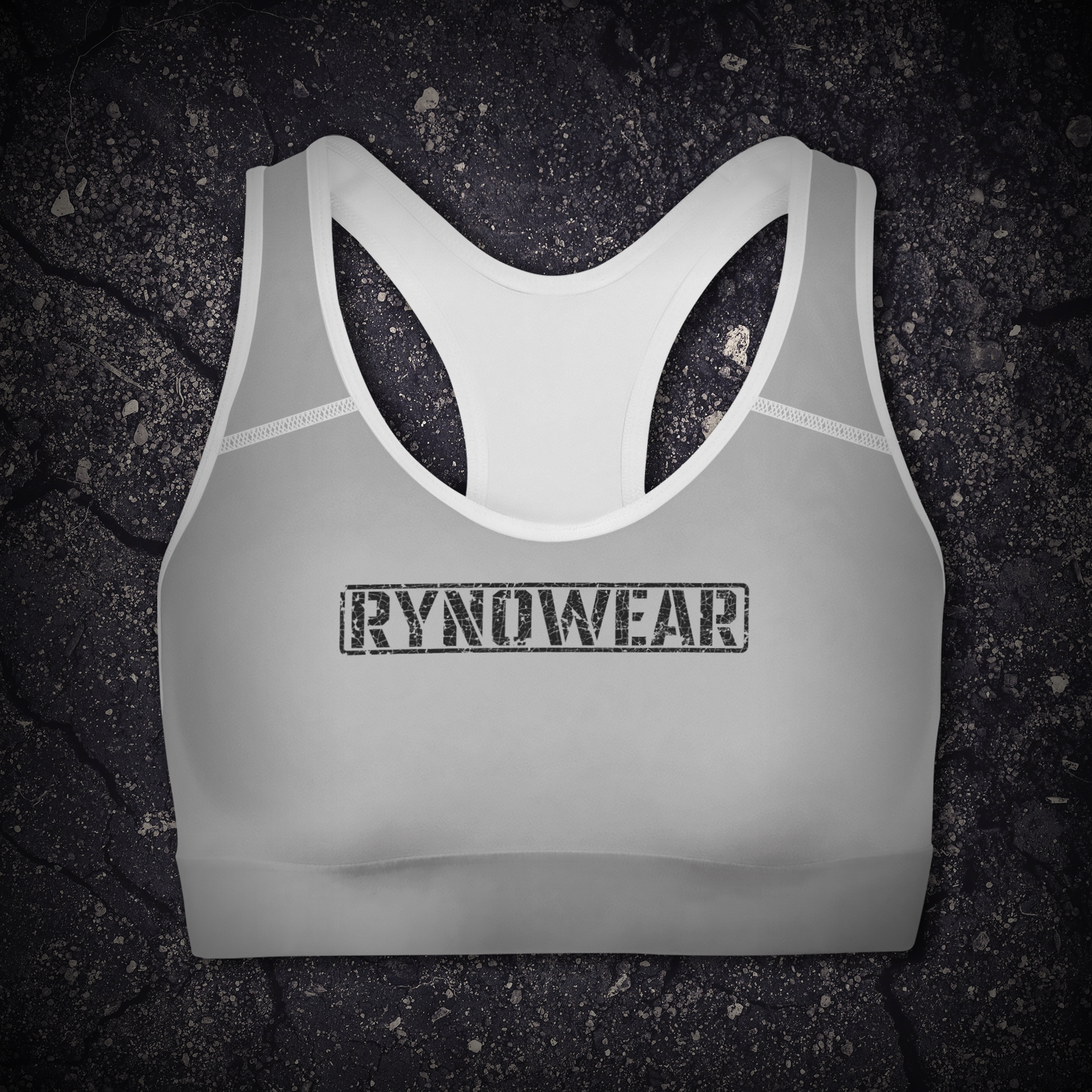 Gray Ryno Crush Sports Bra