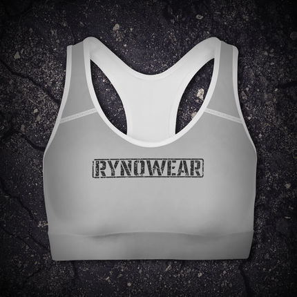 Gray Ryno Crush Sports Bra