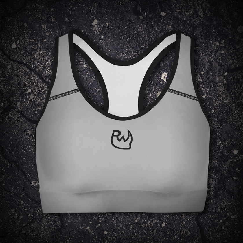 Gray Ryno Nova Sports Bra - RynoWear