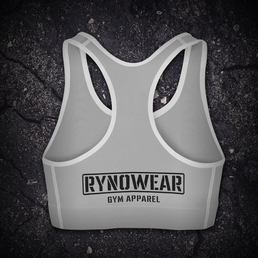 Gray Ryno Nova Sports Bra - RynoWear