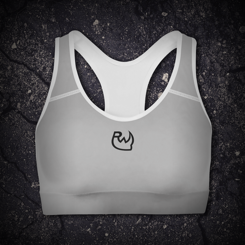 Gray Ryno Nova Sports Bra - RynoWear