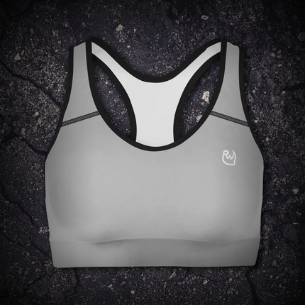 Gray Ryno Sports Bra