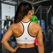 White Ryno Crush Padded Sports Bra