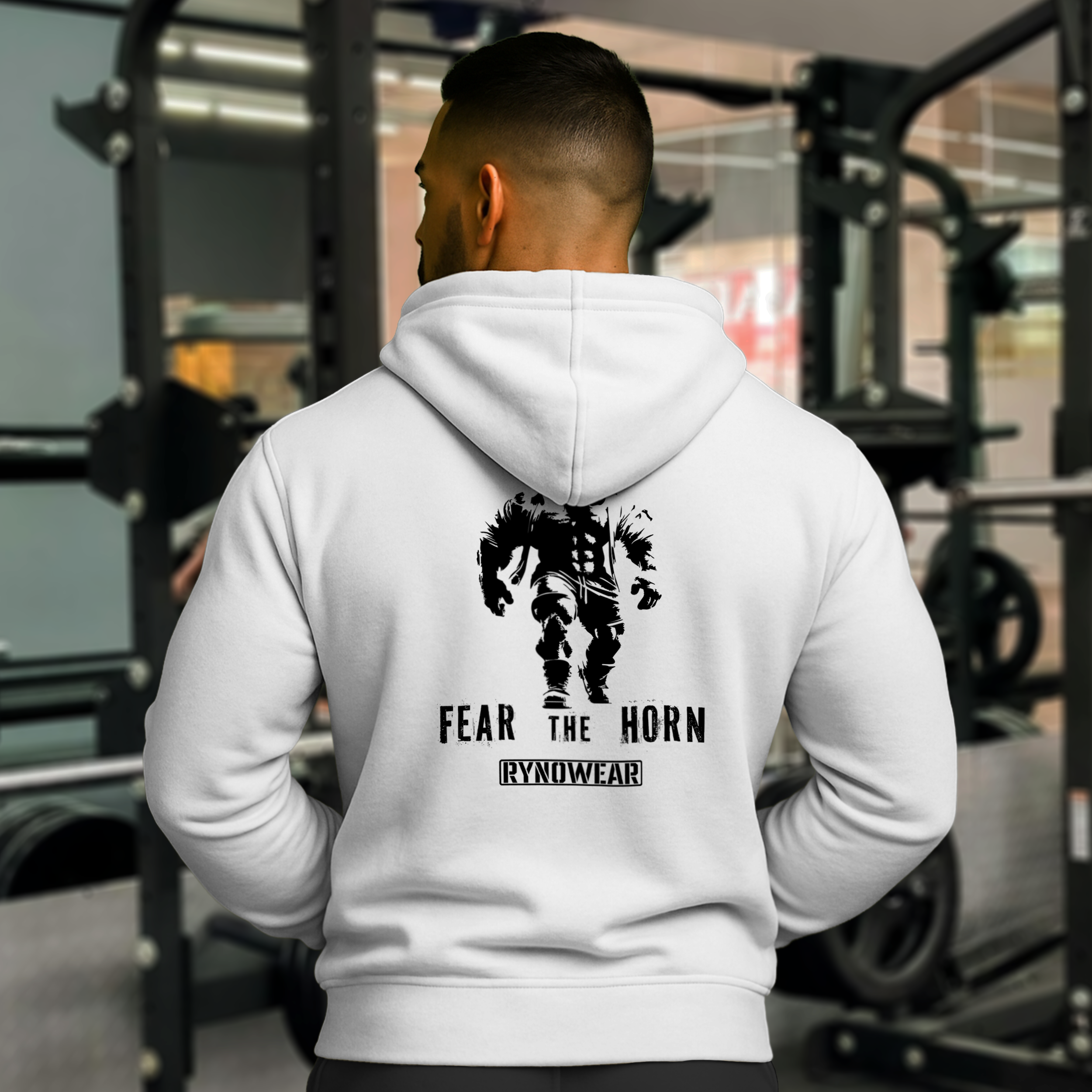 Fear the Gym Ryno Horn Hoodie