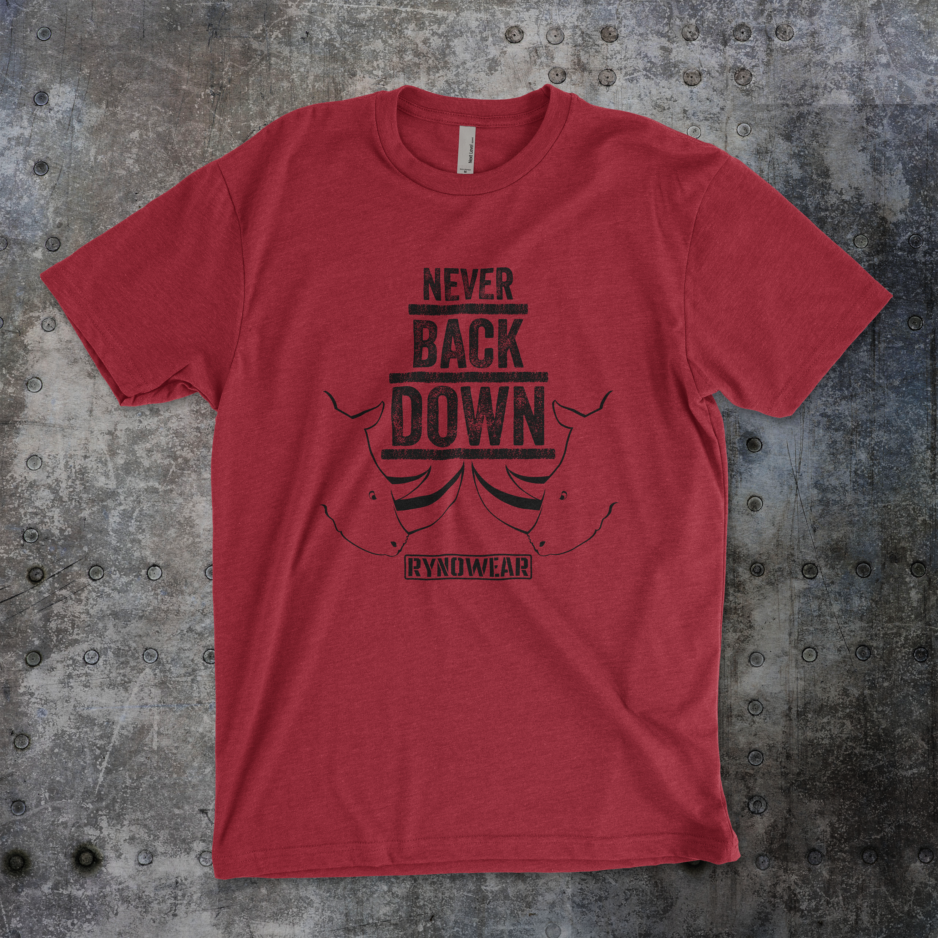 Never Back Down T-Shirt - RynoWear