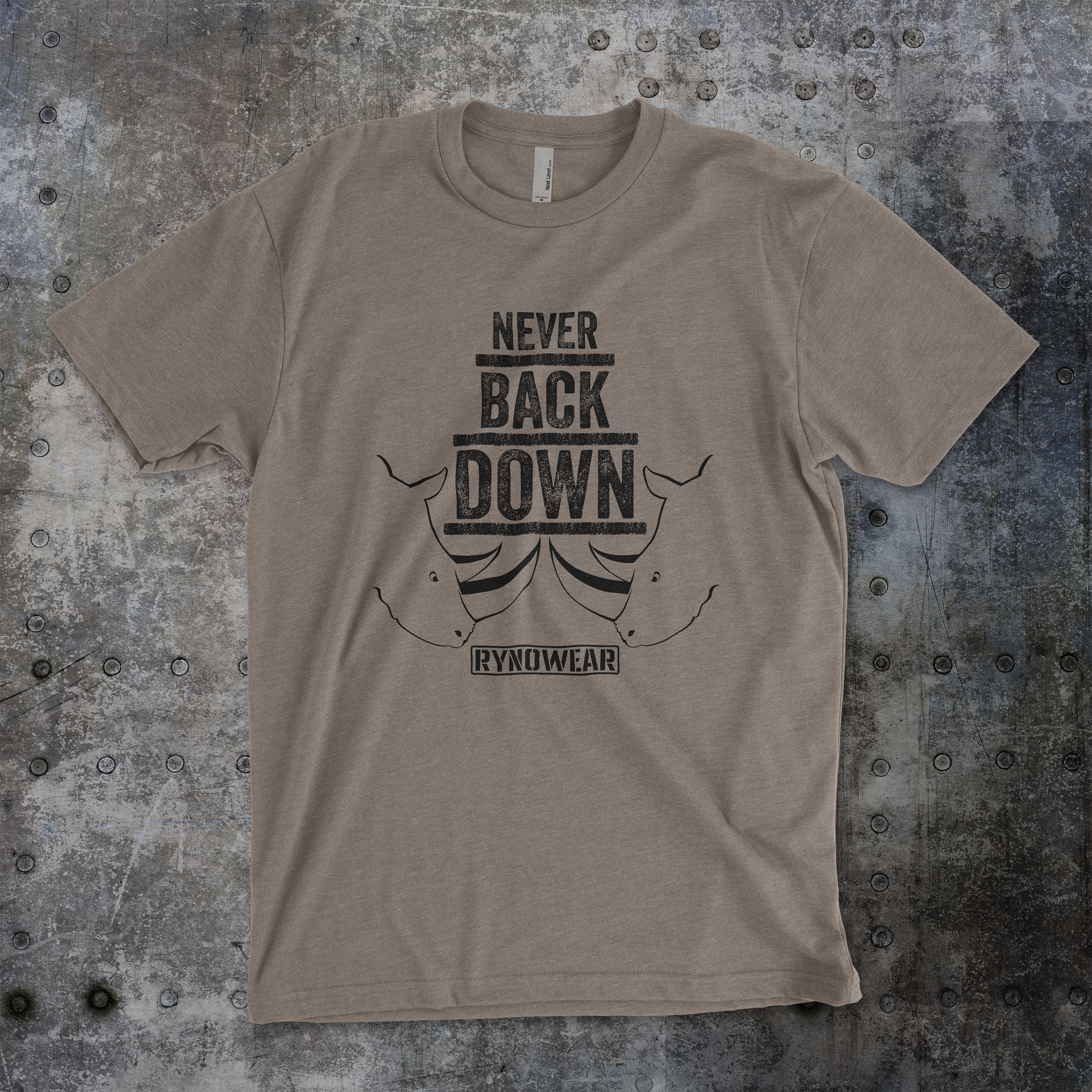 Never Back Down T-Shirt - RynoWear