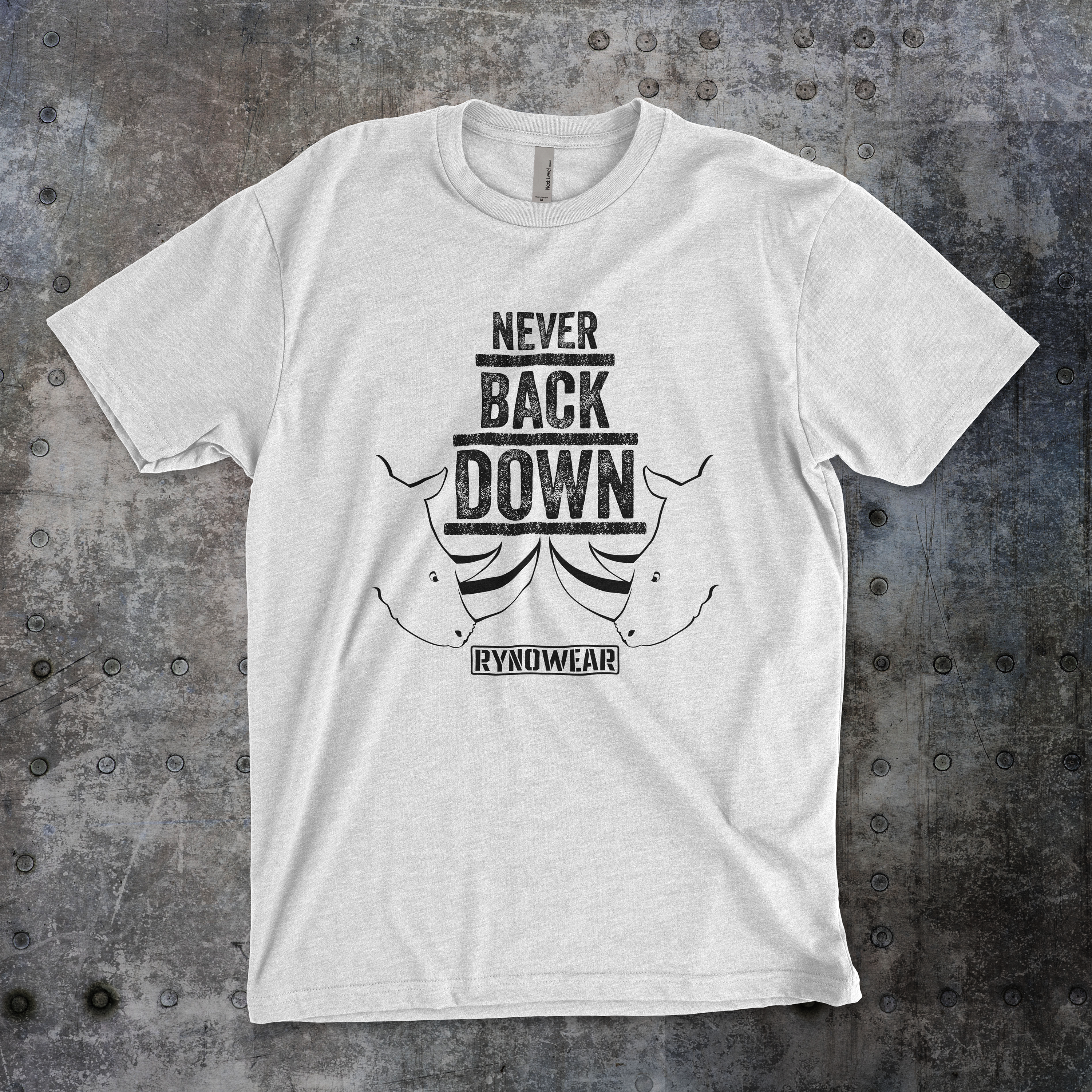 Never Back Down T-Shirt - RynoWear