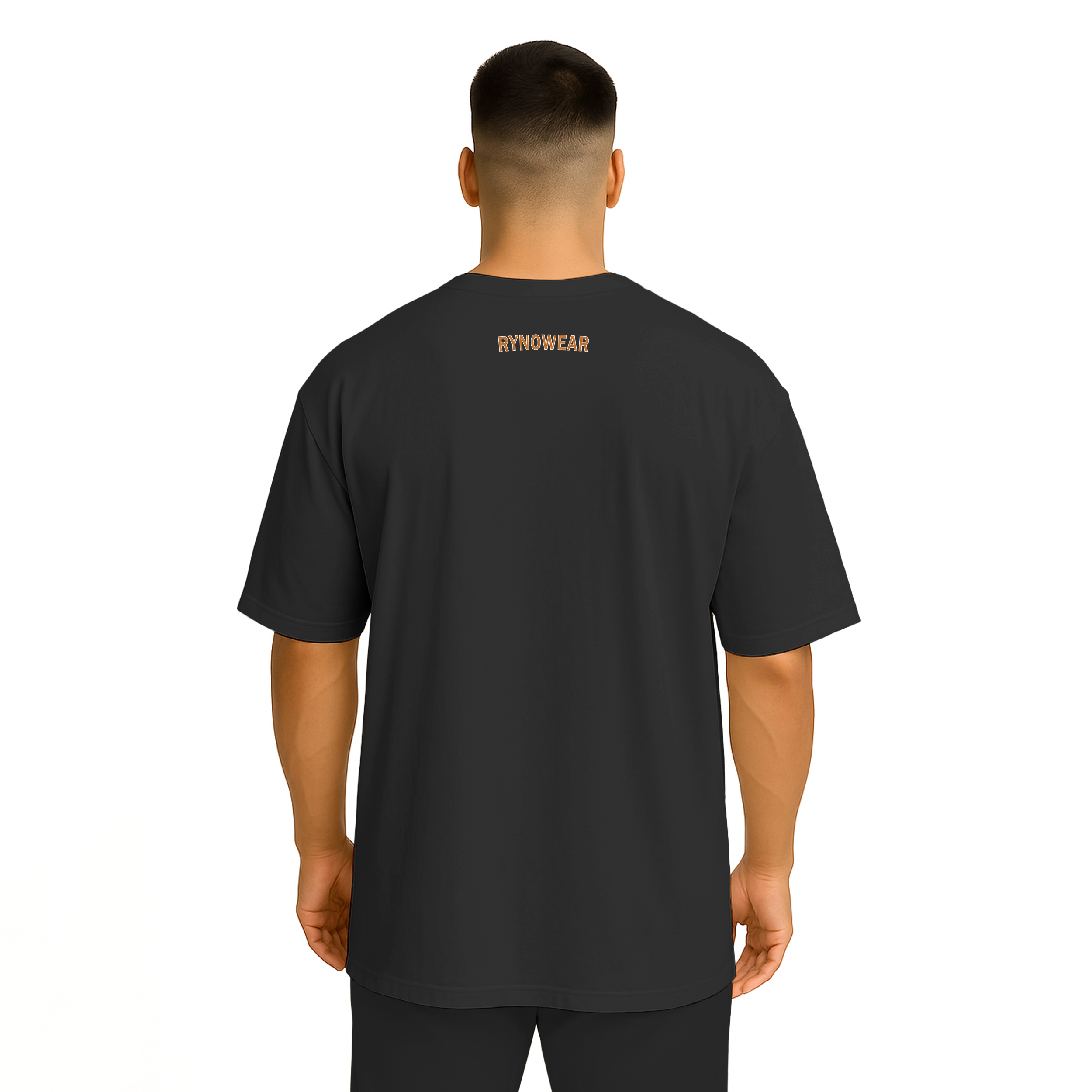 Ryno Balance Oversized Tee – White Core Emblem - RynoWear