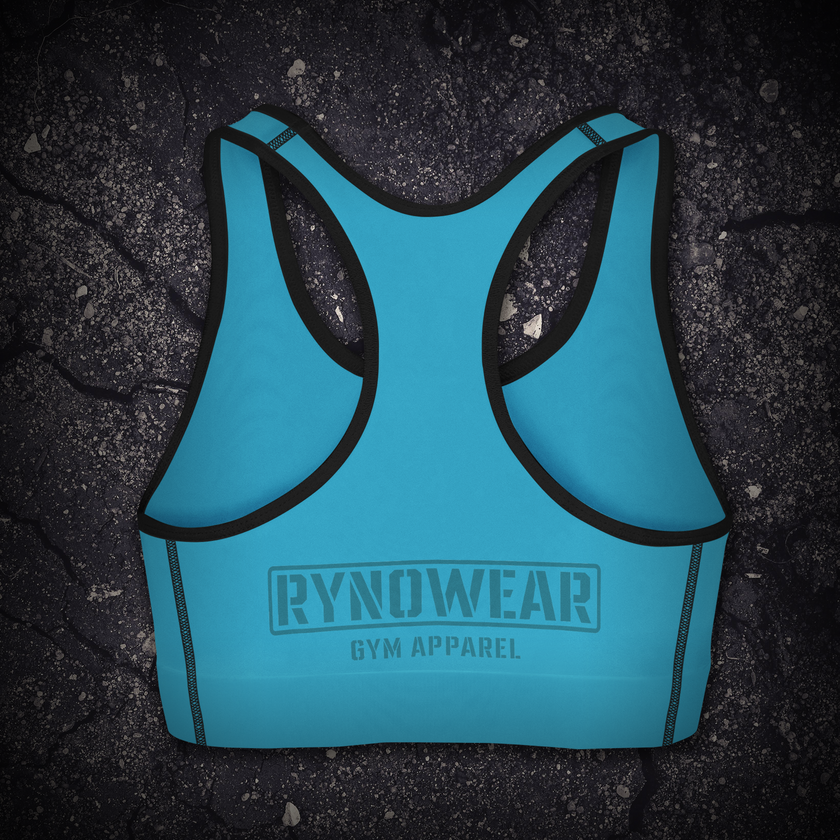 Turquoise Ryno Nova Sports Bra - RynoWear