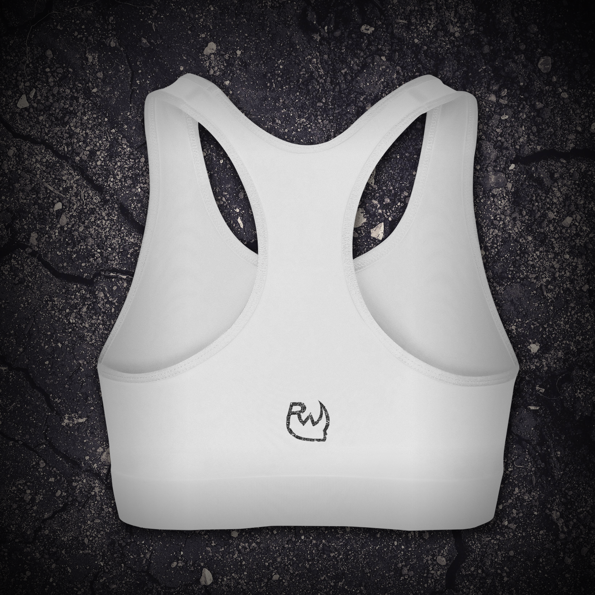 White Ryno Crush Sports Bra