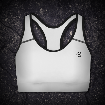 White Ryno Sports Bra