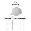 Rynowear flex cap- size chart image