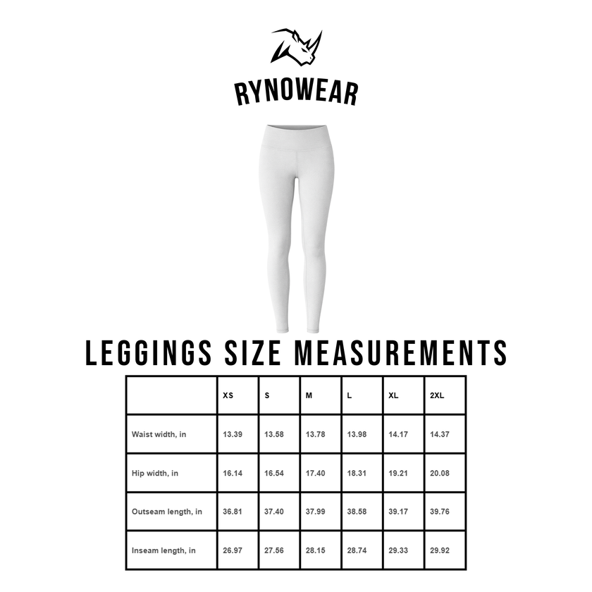 Ryno Flow Snow Yoga Leggings - RynoWear